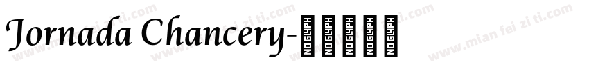Jornada Chancery字体转换